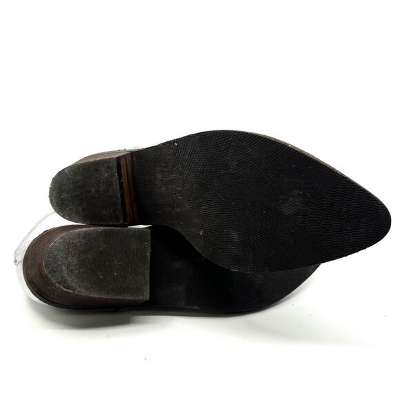 Nicole Leather Metallic Silver Boots - Picture 6 of 6